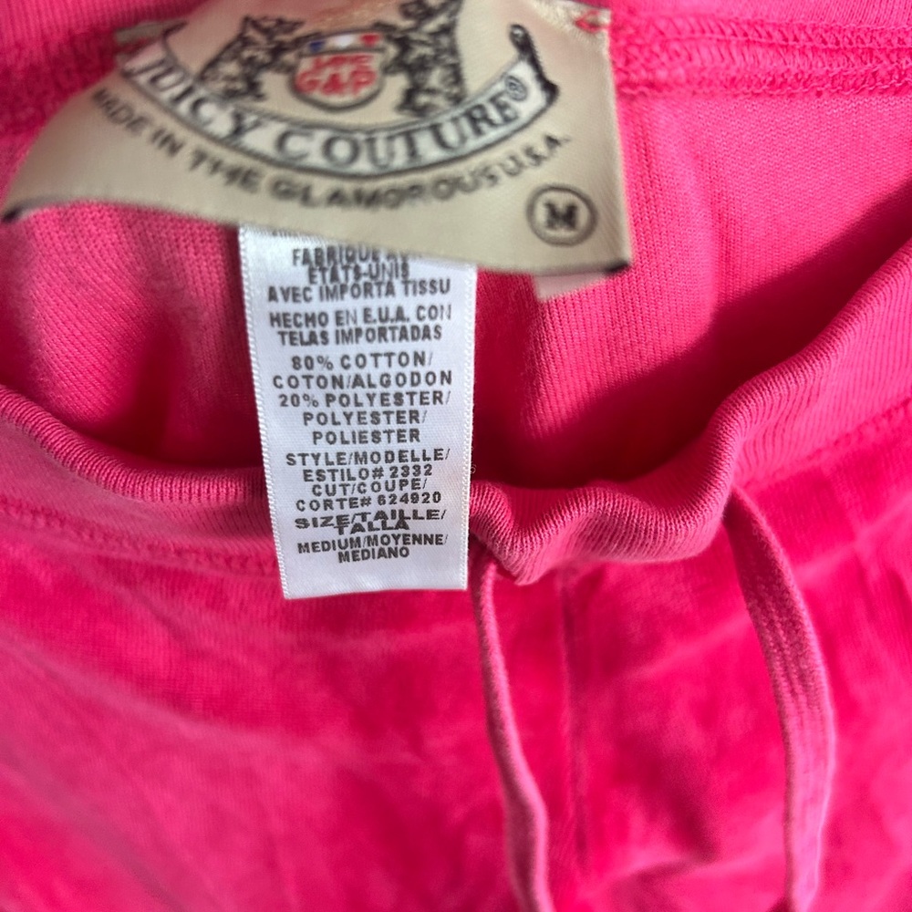 Original Juicy Couture Pink Drawstring Pants - Picture 3 of 10